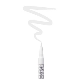 Ruby Kisses Party Proof Eyeliner, Pastel Colors Premium Felt-tip Waterproof Long-lasting Eyeliner (Snow White)