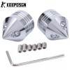 KEEPDSGN CNC Front Wheel Axle Nut Covers Cap Bolt For