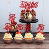 24 piezas de decoración para cupcakes de otoño en el