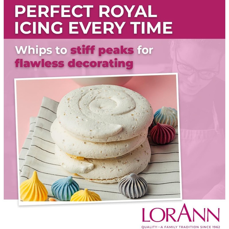 LorAnn Oils Meringue Powder – Gluten-Free, Kosher & Nut-Free –