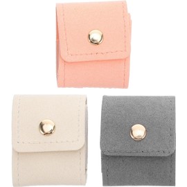 iplusmile Mini Organizador De Joyas Portátil Para Viaje Juego De 3 Bolsas Enrollables Para Anillos Aretes Y Collares Diseño Compacto Y Ligero Para Uso Diario Y Viajes