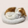 Bagima Sleeping Cat Toy, Breathing Cat, Stuffed Animal Doll with