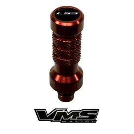 VMS Racing RED Engine Oil DIPSTICK HANDLE in Billet Aluminum for LS3 6.2L V8 GM Engines