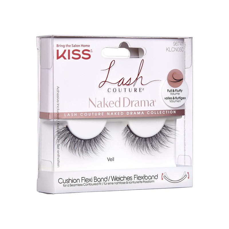 Kiss Lash Couture Naked Drama Collection #96741 KLCN05C False Eyelashes