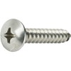 #12 x 2" Truss Head Sheet Metal Screws, Stainless Steel