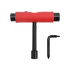 EVTSCAN Skateboard T-Tool, 3-Hole Skate Wrench, for Repairing, Adjusting, Assembly,