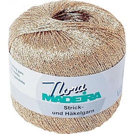 Madeira M9813-321 Häkel-Strickgarn, Polyester, 321 Gold/Gelb, 100 m