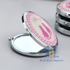 12 PCS Girl Baby Shower Compact Mirror Favor Pink Baby