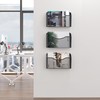 EasyPAG 3 Pack Mesh Wall File Organizer | Vertical Mounted