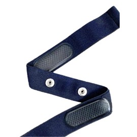 Heart Rate Monitor Replacement Chest Strap, Black Size S - XL Belt Compatible with: Garmin HRM Dual, Wahoo TICKR, Polar H7, CARDIOSPORT