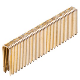 SITLDY1000-Count 1-1/4 Inch Length, 18 Gauge 1/4 Inch Narrow Crown Staples, Heavy Duty Beveled Chiseled Pointed Galvanized Staples, for Pneumatic, Electric 18GA Stapler Gun