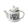 Premier Housewares Carnival Teapot - White