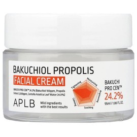 APLB Bakuchiol Propolis Facial Cream 55ml (1.86 fl oz) APB-68389 / APLB 바쿠치올 프로폴리스 페이셜 크림 55ml(1.86fl oz) APB-68389
