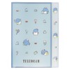 Sunstar Stationery Sanrio Clear File Die Cut A4 Retro Sanrio