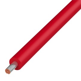 Kyowa Harmonet UL1015 AWG18 Heat Resistant Vinyl Insulated Wire, 32.8 ft (10 m), Red