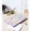 Kokonote Botanical Wild Flowers A4 File Folder | 13.4 x