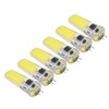 6 Pieces G4 LED Bulbs 9W Dimmable COB Lamp 500LM
