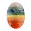 crystalmiracle Multi Chakra Thumb Stone Crystal Healing Wellness Worry Stone