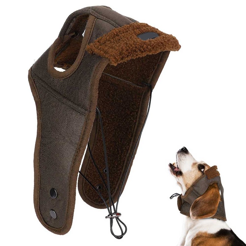 Pet Small and Mediumsized Dog Autumn and Winter Pilot Hat