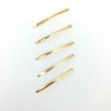 100Pcs Black Bobby Pins Black Barrette Hairstyle Tools Accessories (gold
