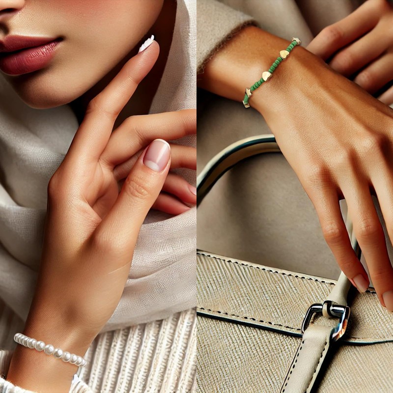 VELLUSTRA 12000 Beads for Bracelets Morandi 3 mm, 24 Colours