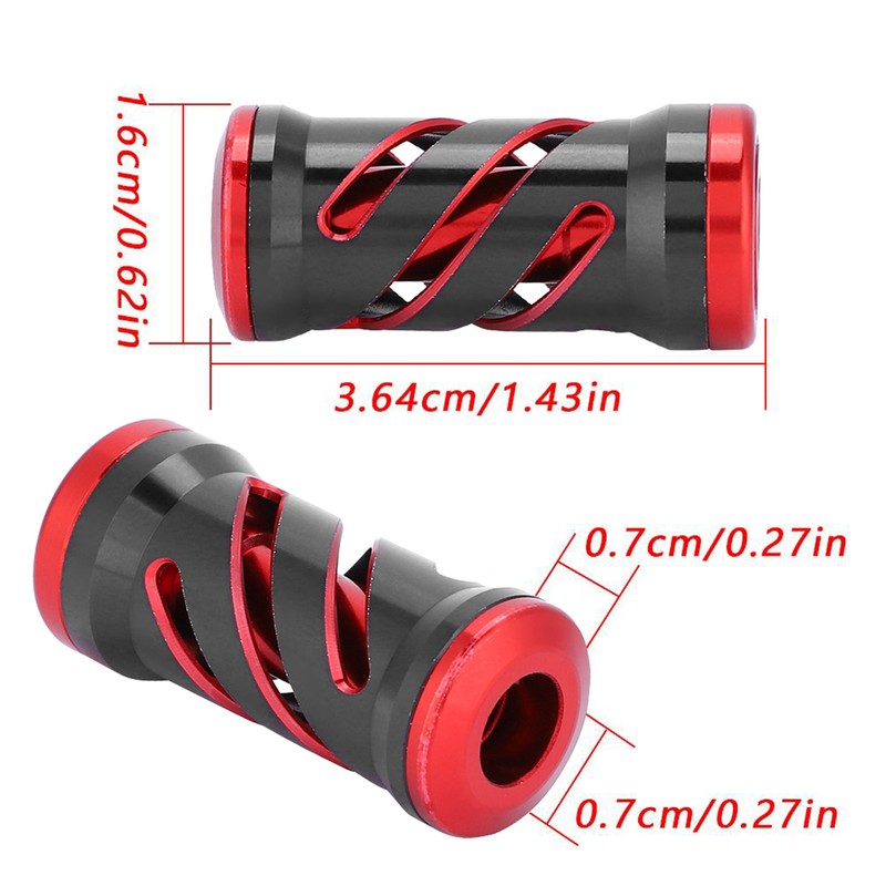 Fishing Reel Handle Metal Knob with Fittings Replacement Parts for