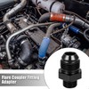 X AUTOHAUX Car Plug Metric Thread Mounting Adapter Black AN8-M14