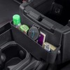 PIMCAR 2PCS Center Console Organizer for 2018-2025 2026 Jeep Wrangler