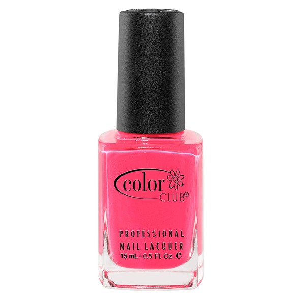 Color Club Poptastic Neons Nail Polish, Hot Pink, Jackie Oh.05 Ounce