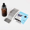 MORIDA 300 pcs 45x23 mm Shrink Bands Printed Clear Perforated