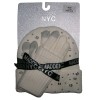 Madden NYC Women's 2-Piece Set Rhinestone Studded Beanie Cuffed Gloves