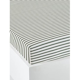 Vertbaudrap Baby Cover, Green Forest Oeko-Tex®, Ecru / Green, 60 x 120 cm