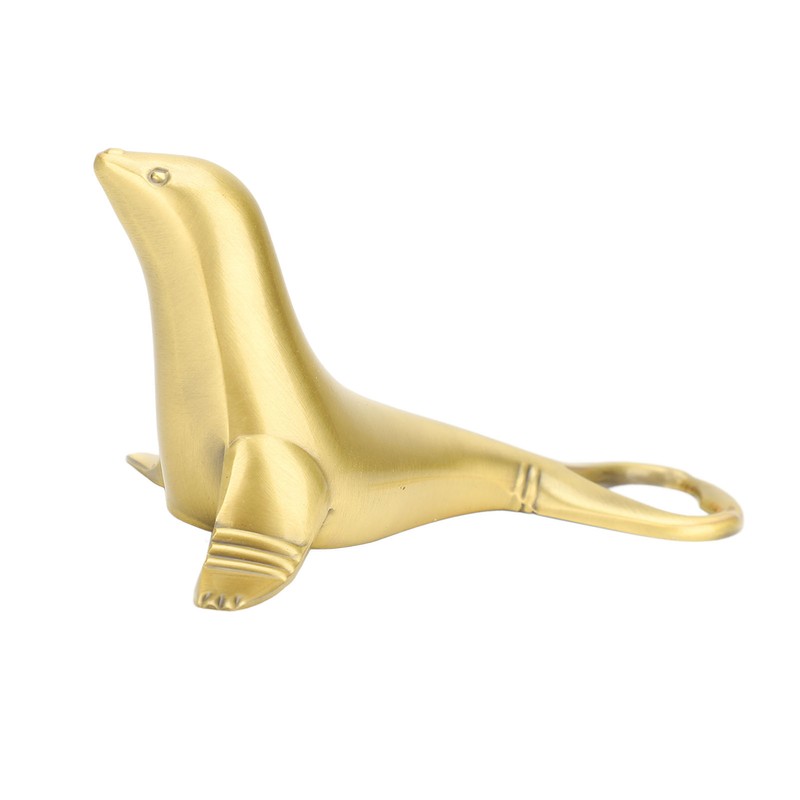 Bottle Opener Metal Sea Lion Shaped Non Slip Handle Bottle