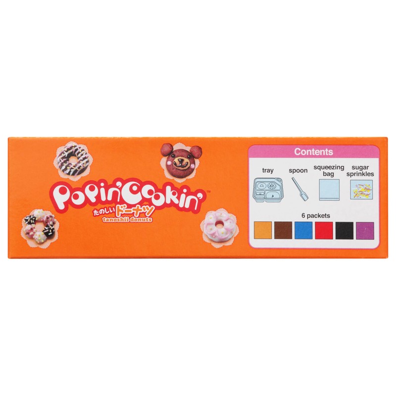 Kracie Popin' Cookin' DIY Candy Donuts Kit, No Bake, 1.4