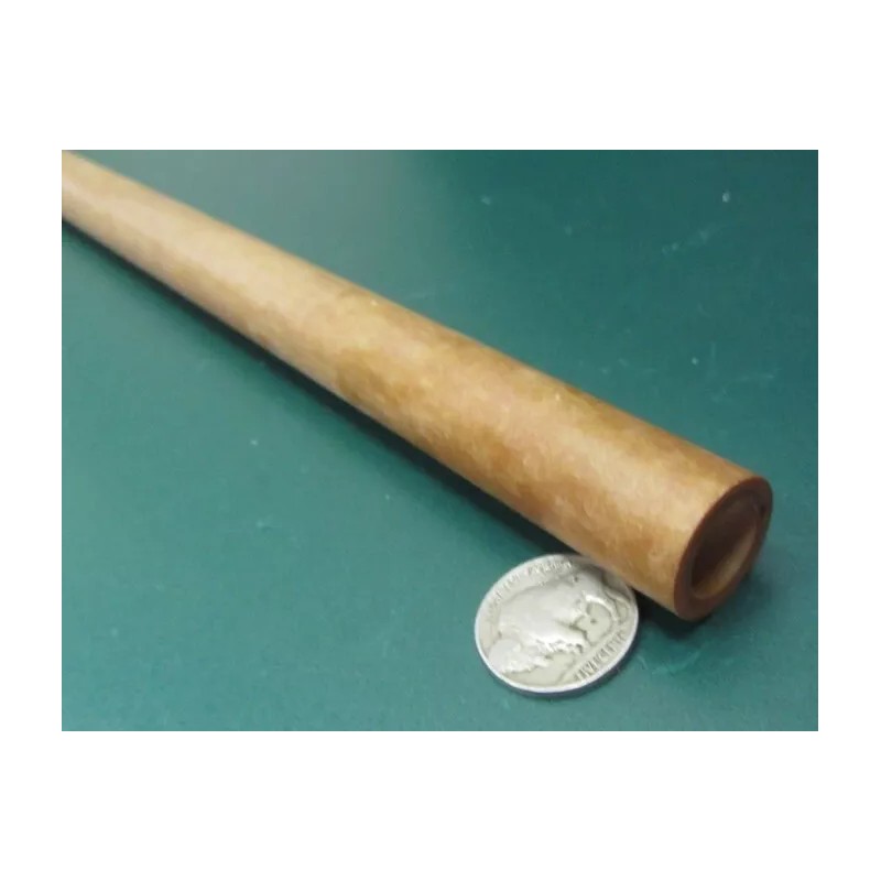 Micarta Phenolic XX Paper Tube 3/4" OD x 1/2" ID