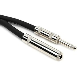 Pro Co S14QQF Speaker Extension Cable - 1/4-inch TS Female to 1/4-inch TS Male - 3 foot