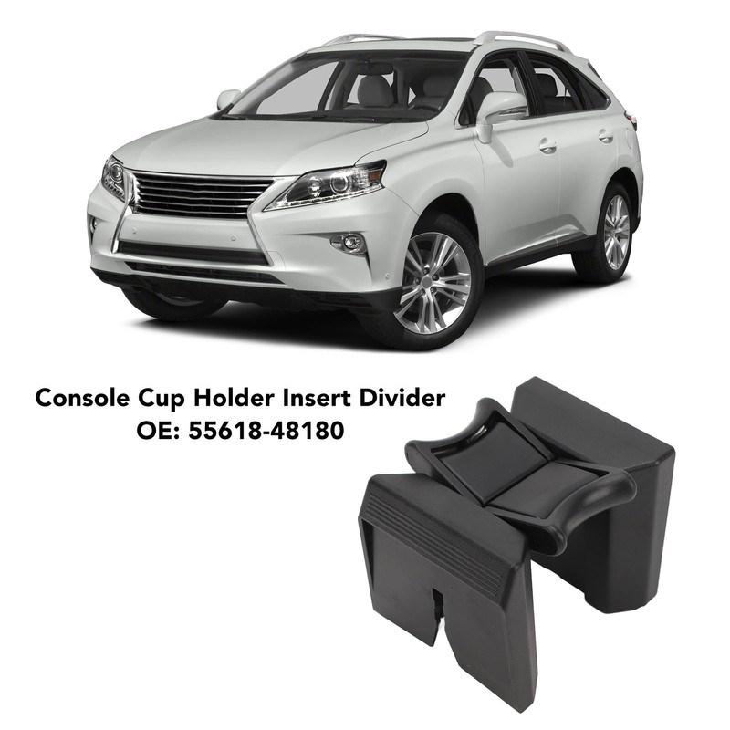 Console Cup Holder Insert Divider Stable Support Plastic 55618‑48180 for
