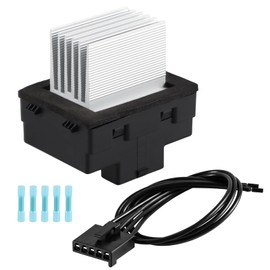 HIMARKLIF HVAC Fan Blower Motor Resistor with Connector Wire Harness Compatible with Ford Fusion 2006-2012 Lincoln MKZ 2007-2012 Zephyr Mercury Milan 2006-2011 Replace #:8E5Z19E624A 6E5Z19E624AA