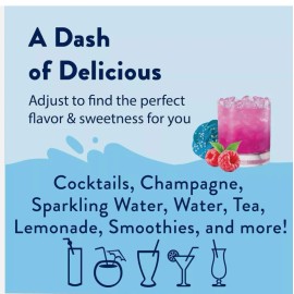 Jordan's Skinny Mixes Sugar Free Syrup, Unicorn Flavor, Fruit Flavored