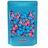 Fruidles Berry Gummy Candy, Nonpareils Coated (Blue & Pink Berry,