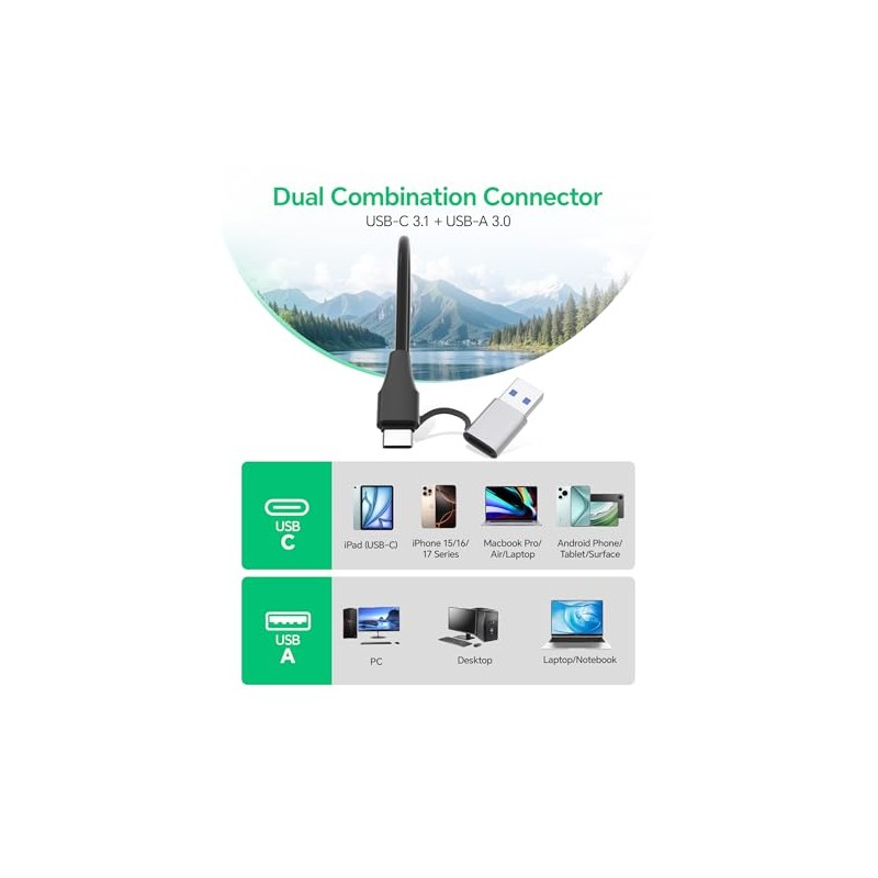 CFast - Lector de tarjetas USB C CFast2.0 de 5