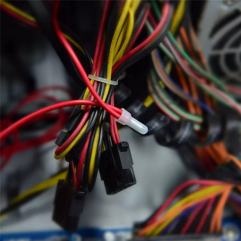 Unbranded 700PCS Closed End Crimp Cap Copper Core Nylon Wire