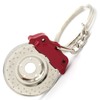 VmG-Store Brake Disc Red Keyring Brake Caliper Rim