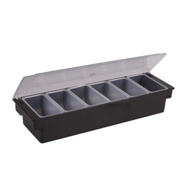 Winco 6-Compartment Condiment Holder