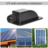 Pack of 2 roof feedthrough, waterproof ABS motorhome cable guide,