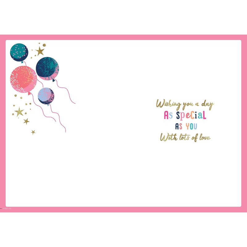 Avant Garde Studios Birthday Card Daughter - 9 x 6