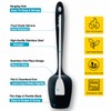 Silicone Spatula Set, Heat Resistant Rubber Spoon Spatula with Seamless