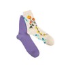 Koton Women's 2-Pack Floral Socket Socks Set, Beige(057), One Size