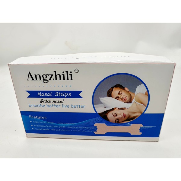 Angzhili Nasal Strips for Reduce Snoring Anti Snoring,Large Size 66mm*19mm