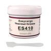 Easycargo 200gr Thermal Paste Kit, Conductive Grease, Heatsink White Silicone